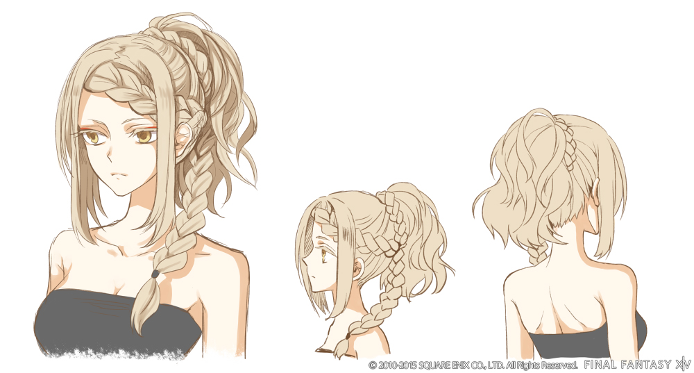 Hairstyle Contest The Illogical Braid r/ffxiv