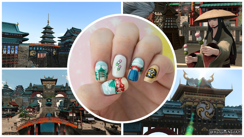 650 A Trip to Kugane Through Nail Art / Hanna 