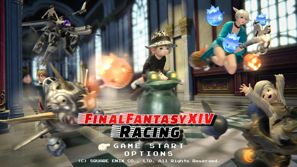 423 Final Fantasy XIV Racing !! / Lila Leier 