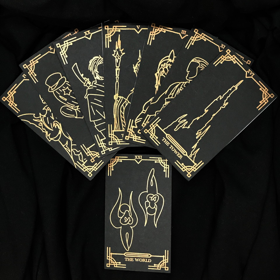 238 Tarot of the Seventh Dawn Deck / Meepo 