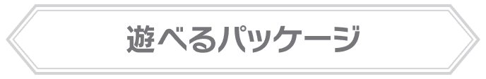 遊べるパッケージ