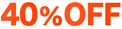 40% OFF
