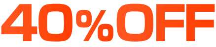 40% OFF